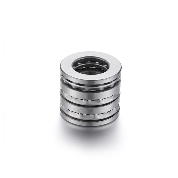 Double direction thrust ball bearings